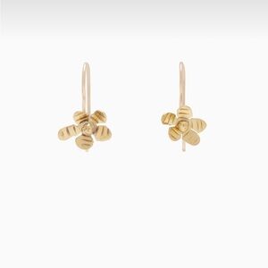 Ulla Johnson Brass Daisy Earrings